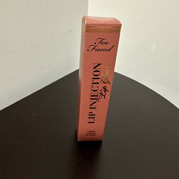 NEW FULLSIZE TOO FACED LIP INJECTION PLUMPING LIP GLOSS IN SHADE SECURE THE BAG - Picture 10 of 12